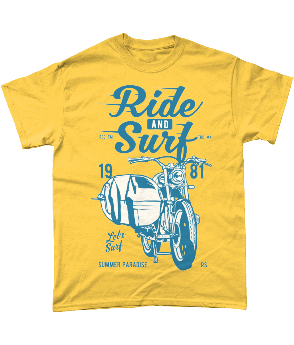 Ride And Surf – Gildan Heavy Cotton T-shirt