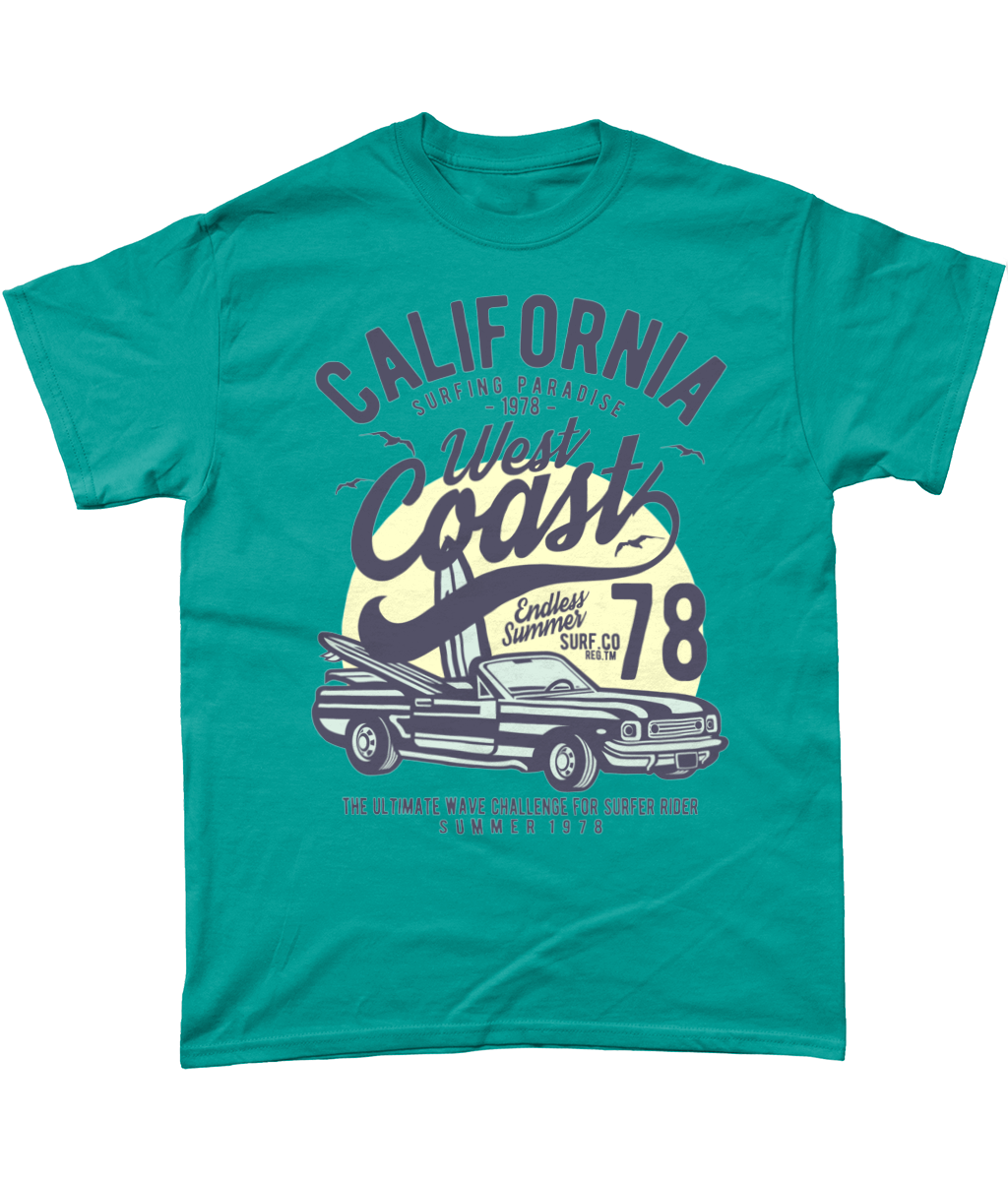 California West Coast – Gildan Heavy Cotton T-shirt