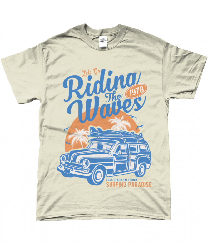 Riding The Waves – Gildan Softstyle® Ringspun T-shirt