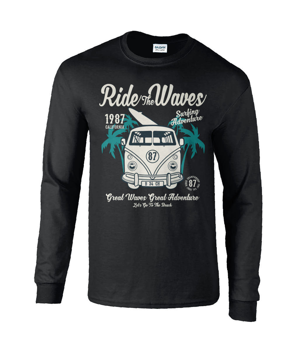 Ride The Waves – Ultra Cotton Long Sleeve T-shirt