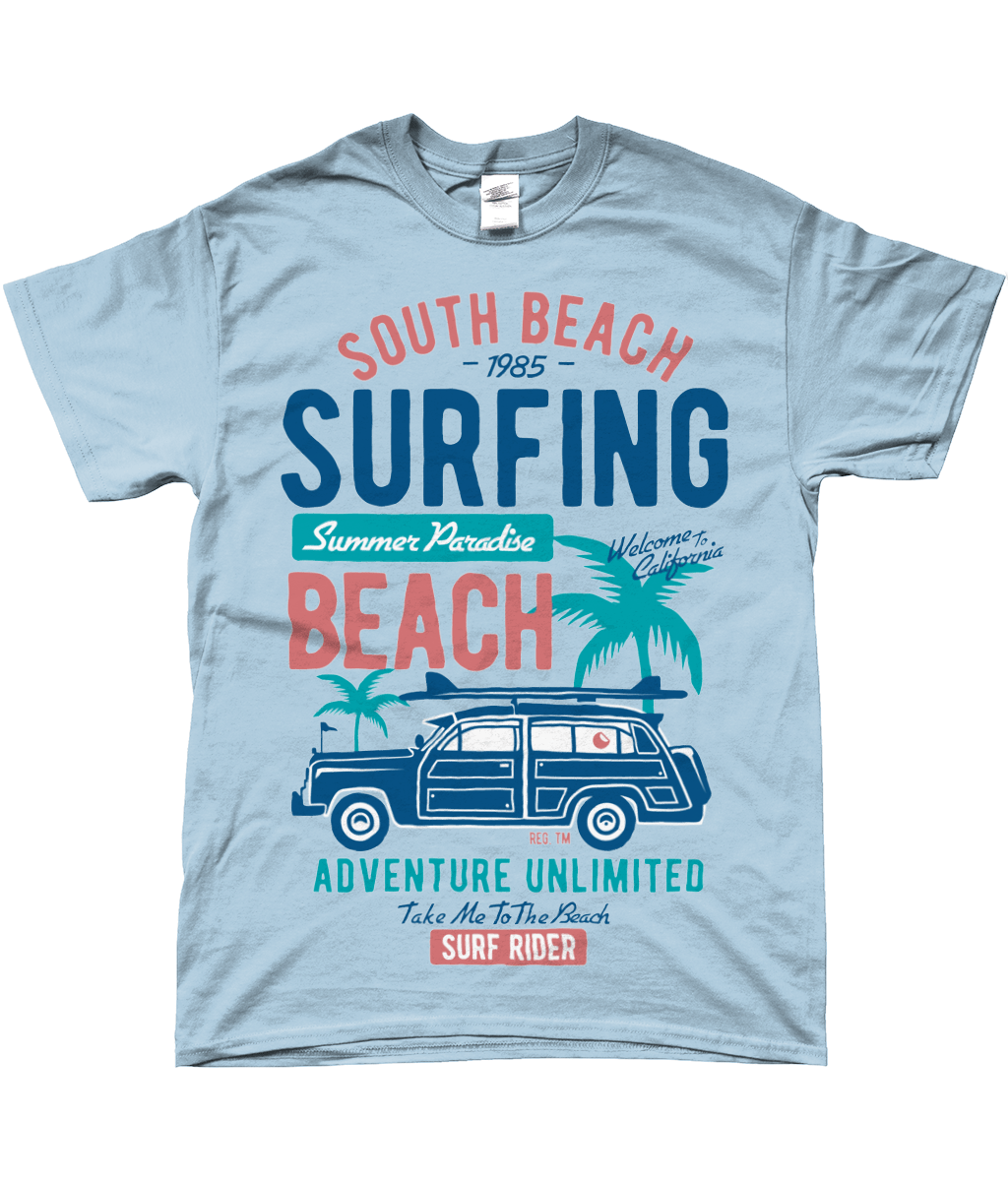 South Beach V2 – Softstyle Ringspun T-shirt