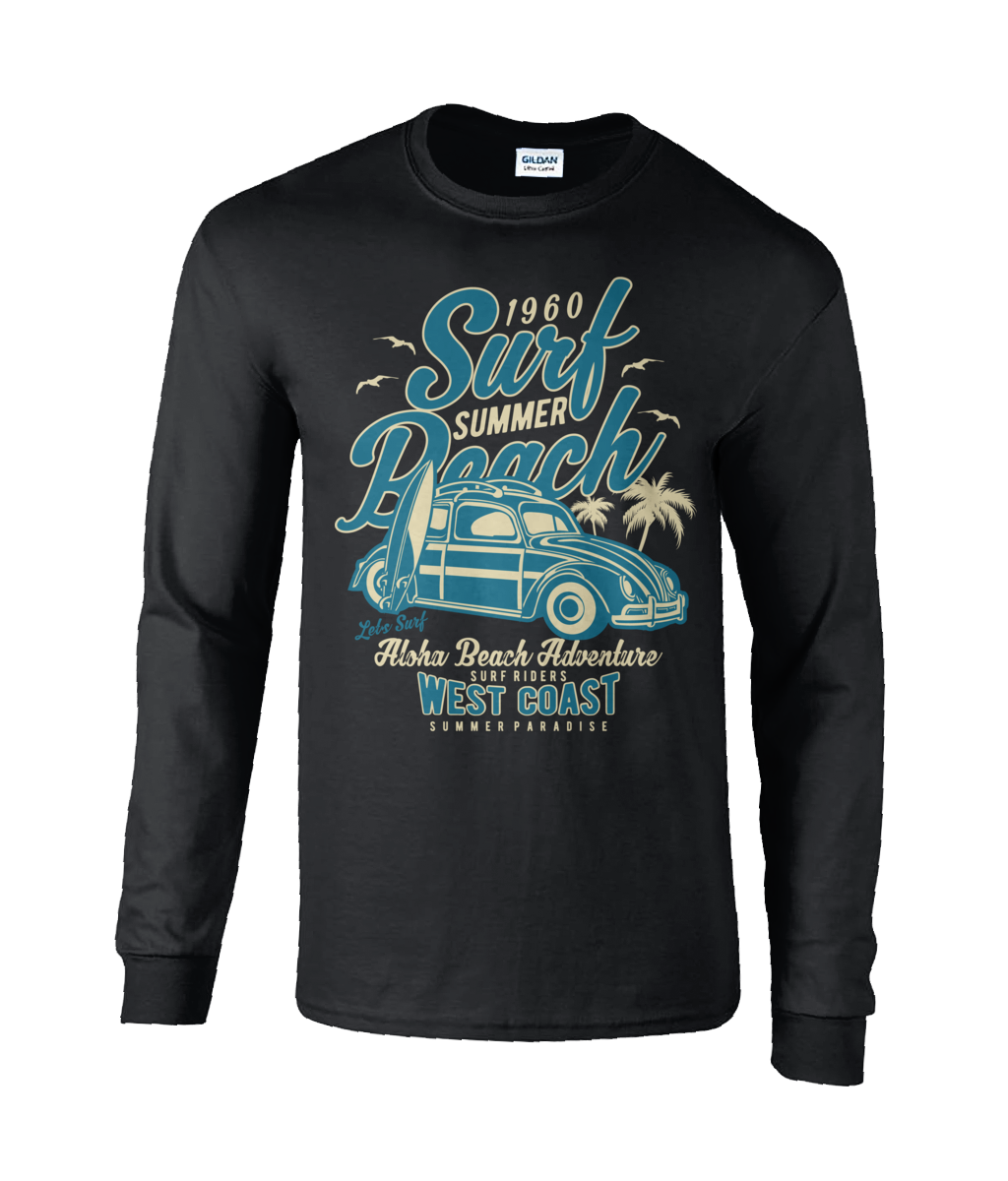 Surf Beach – Ultra Cotton Long Sleeve T-shirt