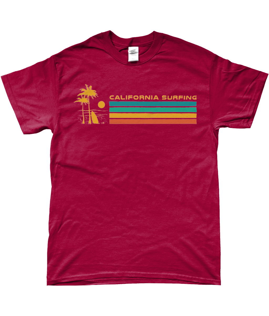 California Surfing – Gildan Softstyle® Ringspun T-shirt